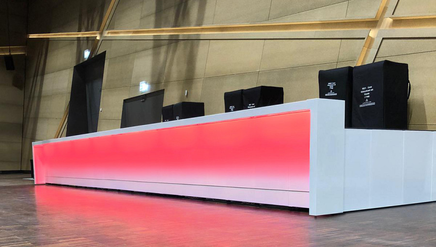 G-Rack portable bar with RGB light