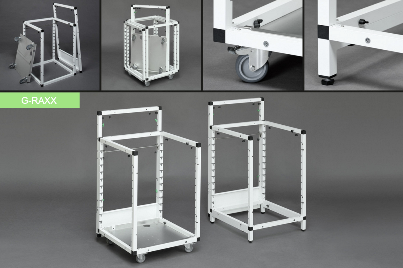 Partes del sistema de nuestras barras móviles | G-Rack