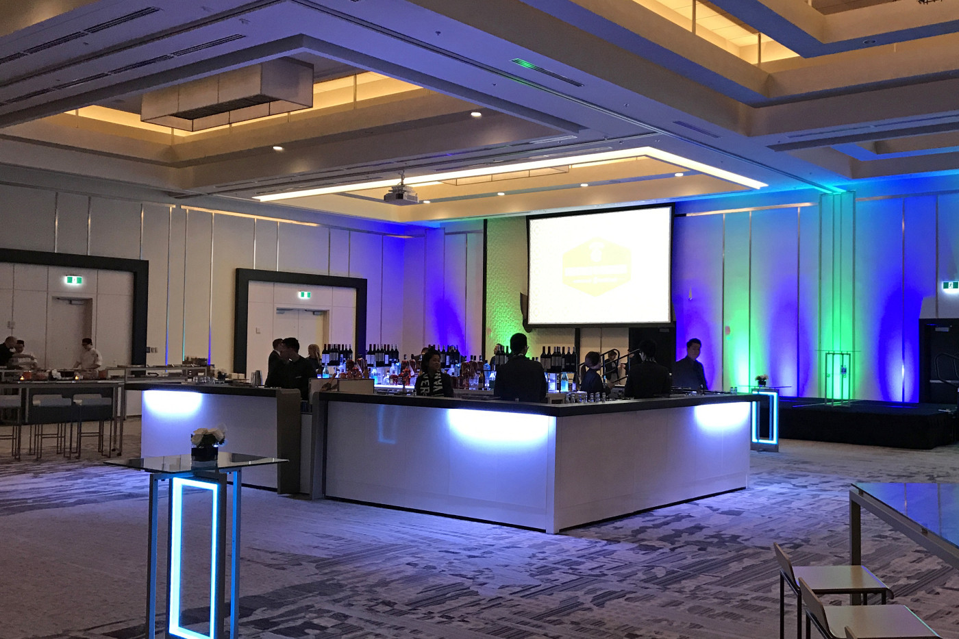 Systemteile unserer mobilen Bars GRack